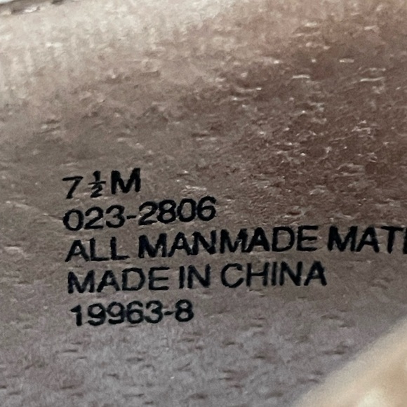 A.N.A. New Approach Camel Tan Color Open Peep Toe Lace Front Pumps Size 7.5 - Picture 6 of 9